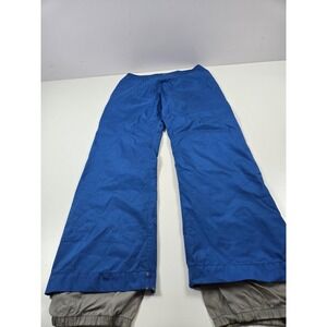 Vintage Eddie Bauer Gore Tex Pants Mens Large Blue Rain Shell Nylon Snow 80s